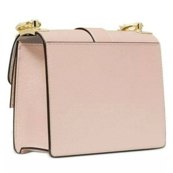 MICHAEL Michael Kors Greenwich Small Convertible Crossbody-Soft Pink - Picture 2 of 7